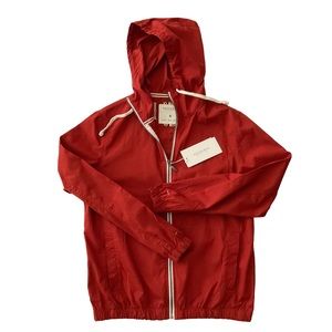 Cactus Man By Ricky Singh Lightweight Jacket Size M Color: Deep Rust Full Zip